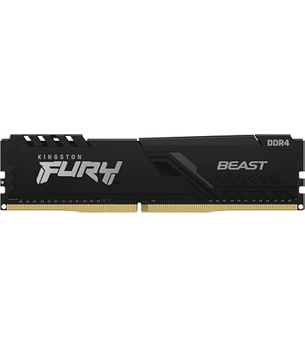 Kingston FURY DDR4 2666MHz 16GB ×4=64GB Kingston FURY Beast 64GB (4x16GB) 3200MT/s DDR4 CL16 Desktop